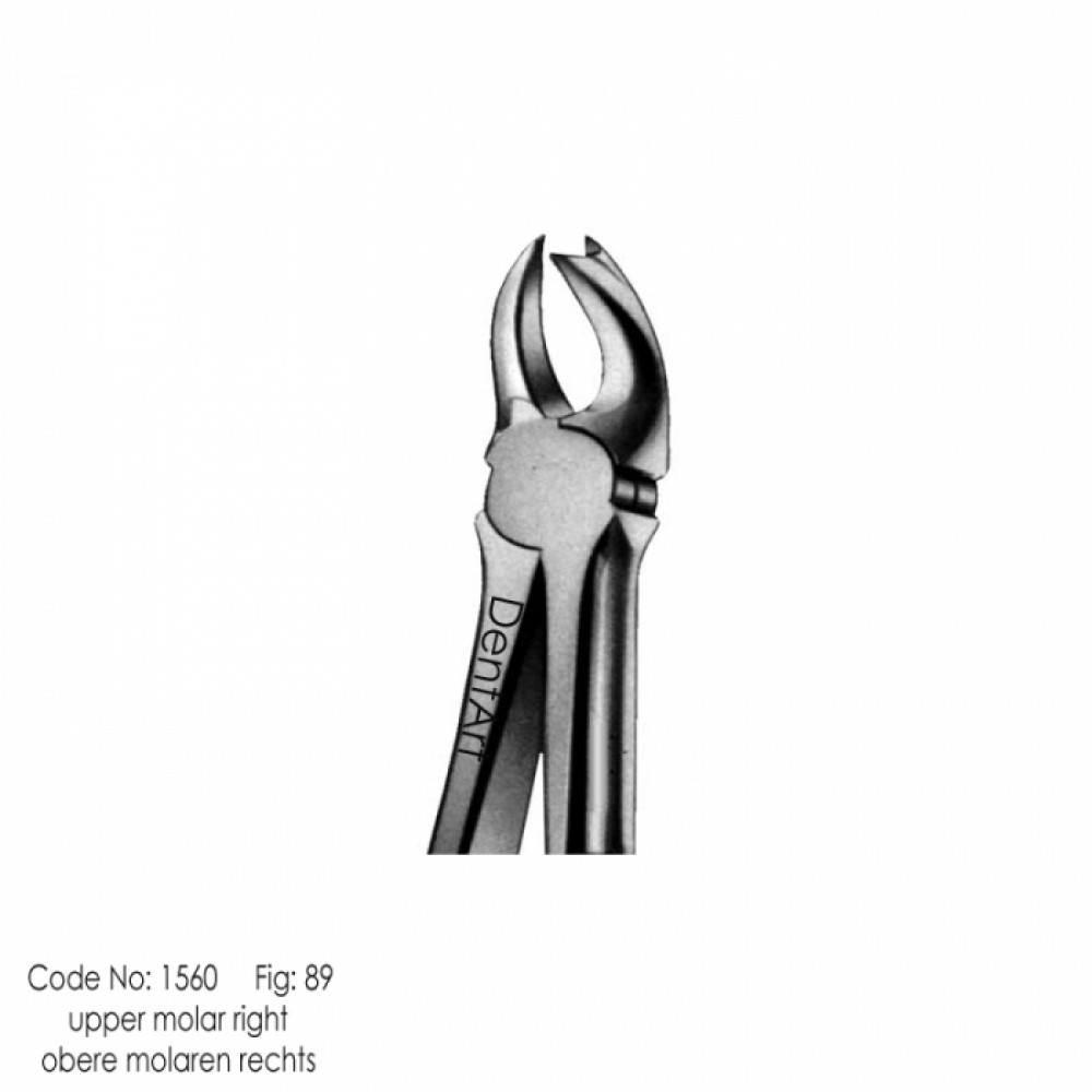 Extraction Forceps. Fig No.89 - UK Type